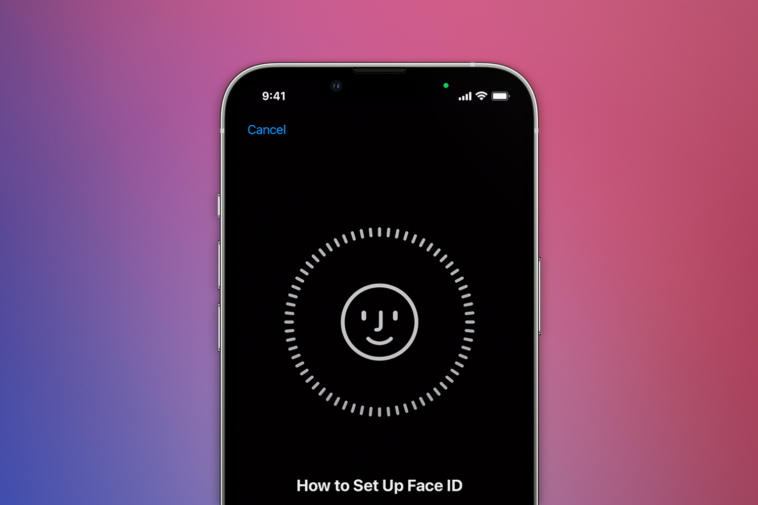 Set Up Facial Recognition on iPhone