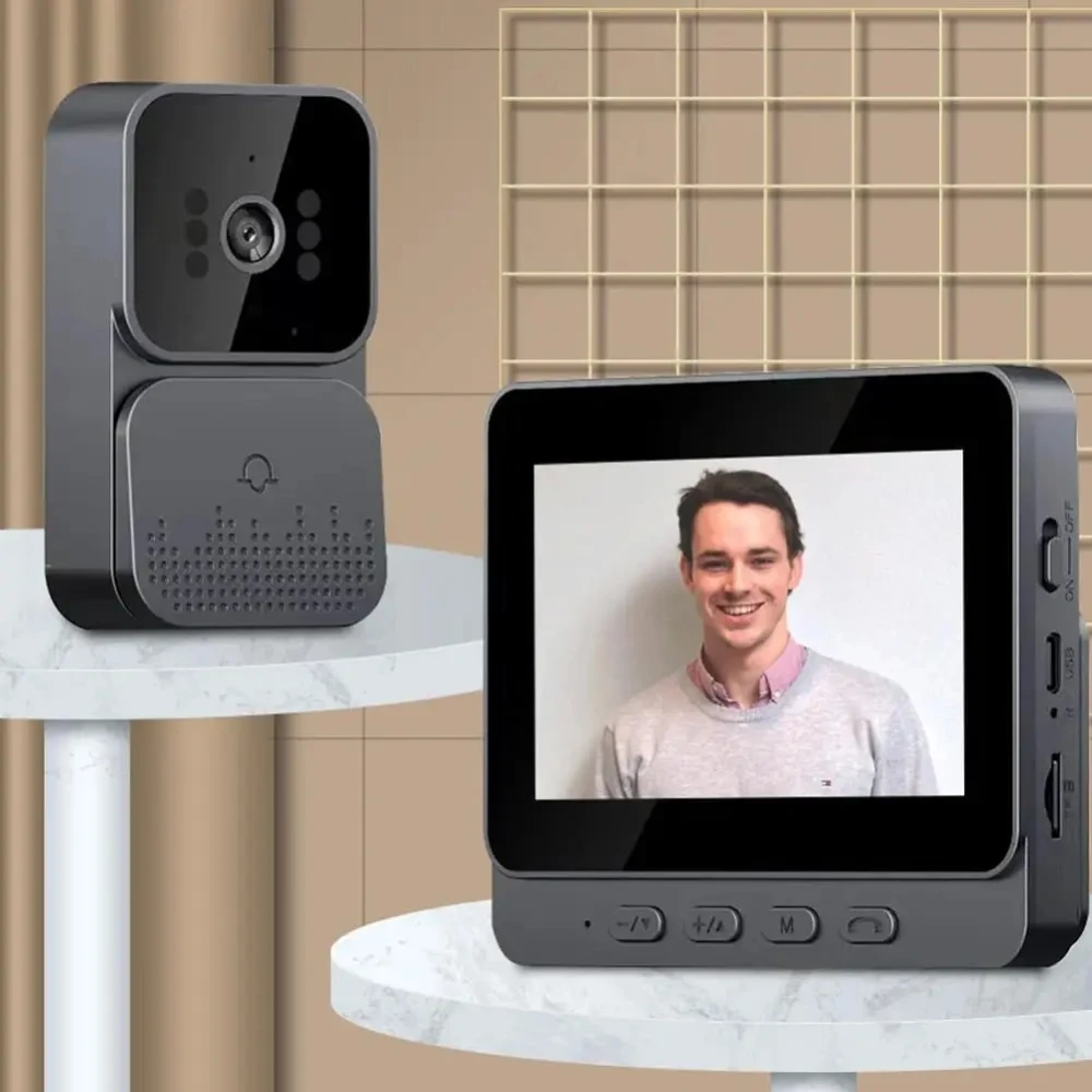 doorbell camera with monitors